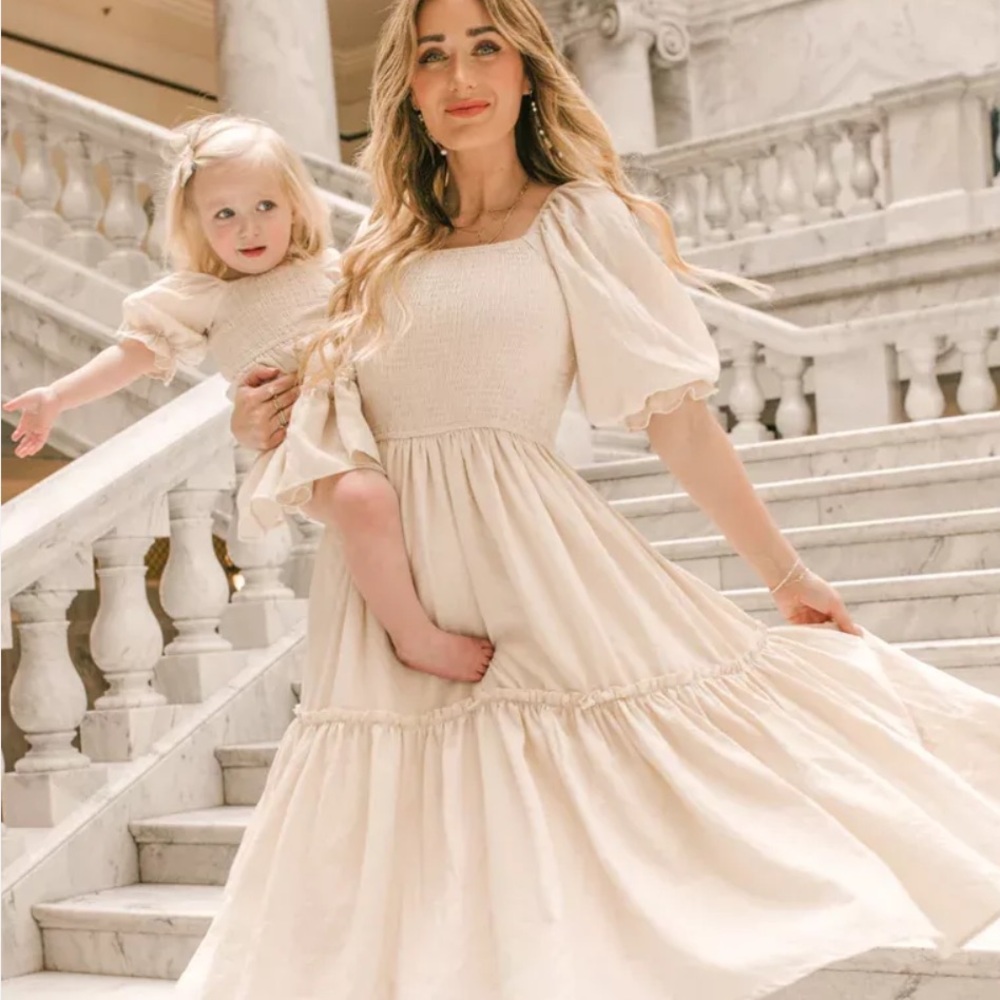 Ivy City Lani Dress - cream, small